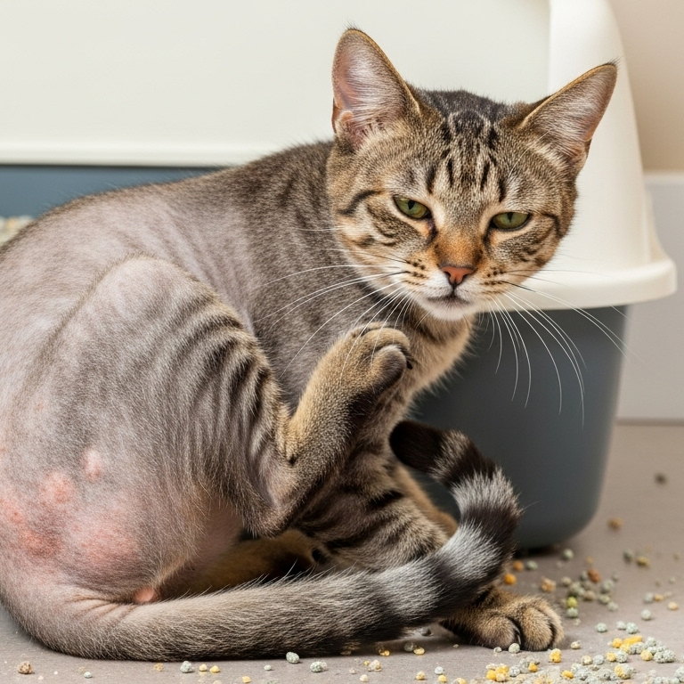 Cat Litter Allergy Hair Loss