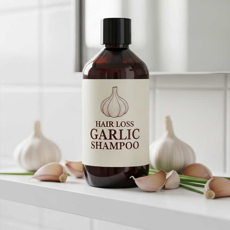 Hair Loss Garlic Shampoo