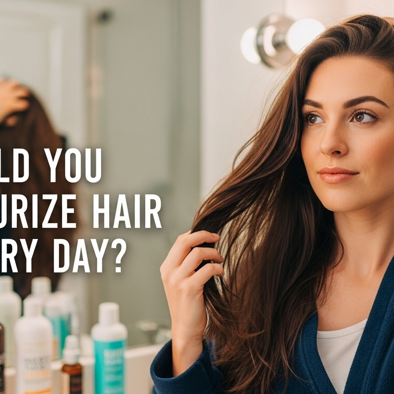 Should You Moisturize Hair Every Day