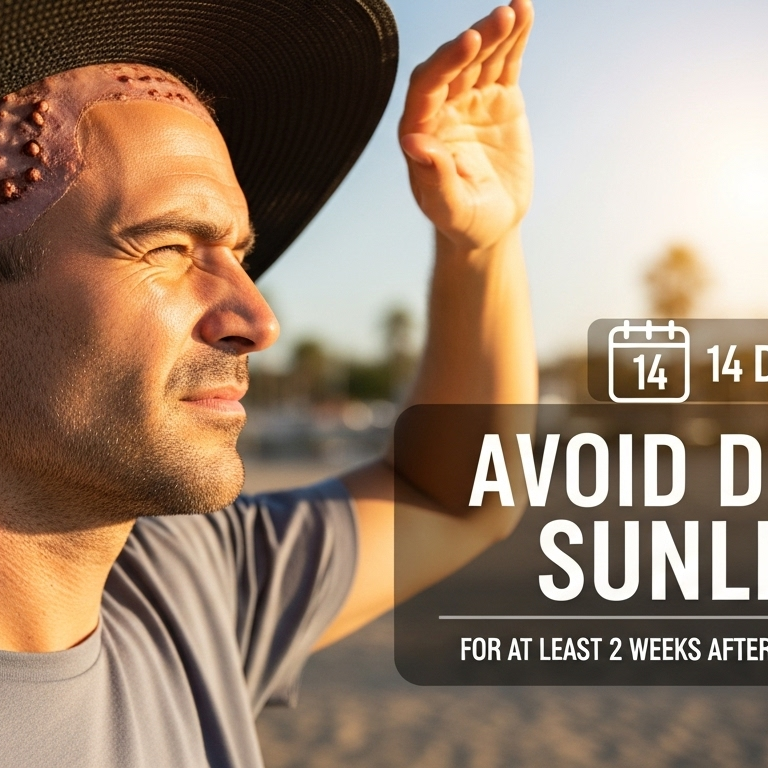 How Long to Avoid Sun After Hair Transplant