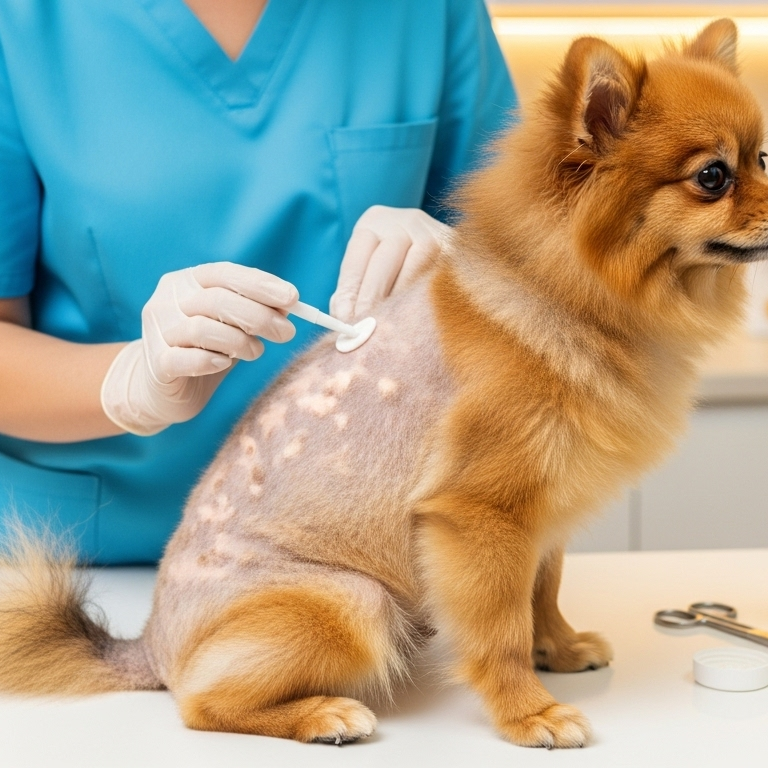 Pomeranian Hair Loss Treatment